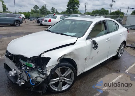 2011 Lexus Is 350 from USA, damaged, VIN JTHBE5C25B5027770